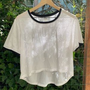 Victoria’s Secret Sport mesh shirt